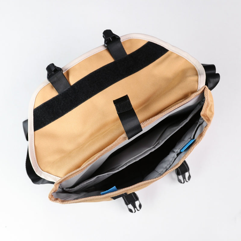 Bagsmart UP Messenger Bag S (Yellow) [C] حقيبة سفر منظمة -  مقاومة لرذاذ الماء