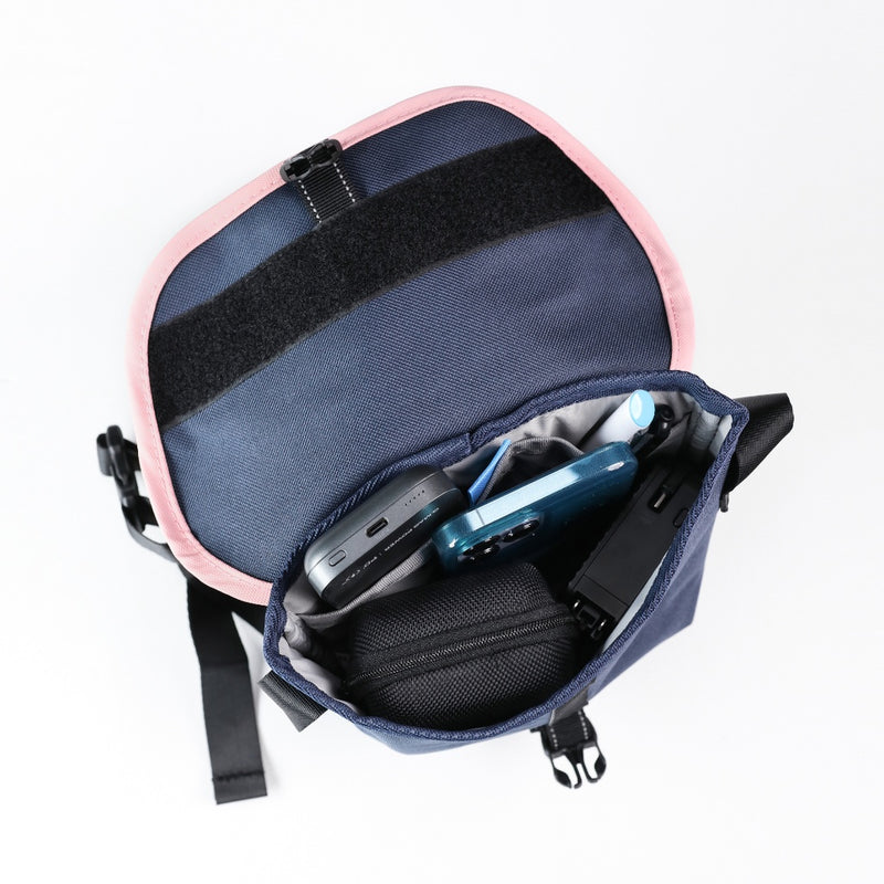 Bagsmart UP Messenger Bag Xs (Soft Pink) [C] حقيبة سفر منظمة -  مقاومة لرذاذ الماء