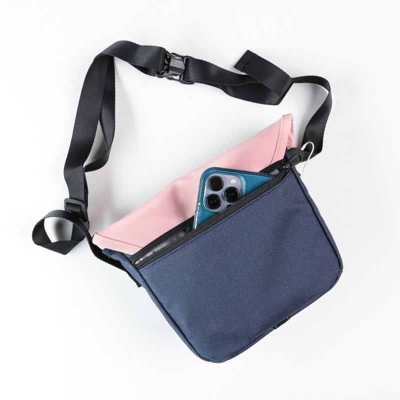 Bagsmart UP Messenger Bag Xs (Soft Pink) [C] حقيبة سفر منظمة -  مقاومة لرذاذ الماء