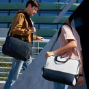 Bagsmart Falco Briefcase (Cool Grey) [C] حقيبة سفر منظمة - حجم  لابتوب حتى 15.6 إنش - مقاومة لرذاذ الماء