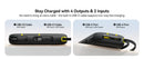 Baseus EnerFill FC31 Qpow 3 Digital Display Power Bank with USB-C+iP Cables 20000mAh 45W - Cosmic Black [D] - بطارية متنقلة - بيسوس - سعة 20000 - عدد 2 سلك تايب سي - شاشة رقميه - قوة 45 واط - كفالة 24 شهر