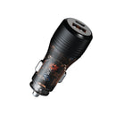 PAWA 51W Dual Port Car Charger PD 20W QC 31W - شاحن سيارة - باوا  - منفذ يو اس بي + تايب سي  - كفالة 12 شهر