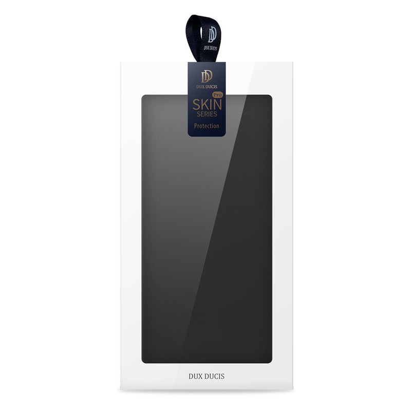 DUX DUCIS Skin Pro Folio Case - Black - كفر جلد مع محفظة - حماية عالية - ستاند بالعرض