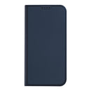 DUX DUCIS Skin Pro Folio Case - Blue - كفر جلد مع محفظة - حماية عالية - ستاند بالعرض