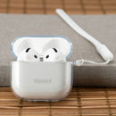 Torrii BONJELLY Case for Apple AirPods 4 with Lanyard and hook - Clear -  كفر حماية - سماعة ابل ايربودز فور مع خيط علاق  - من توري