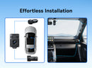 Baseus PrimeTrip VD1 Dash Cam 3K+1080p – Black [D] - كاميرا تصوير للسيارة قدام وورا السيارة - 2 في 1 - عالية الجودة - كفالة 12 شهر