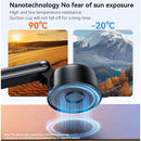 Yesido C266 Round Magesafe 360 Degree Rotation Magnetic Holder - Black - ستاند سيارة - ذراع طويل - ماغ سيف - مناسب لجميع انواع الاجهزة