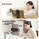 Yesido C296 Multi Adjustable Lazy Phone & Tablet Holder - Black - ستاند - لجميع انواع الايباد والاجهزة اللوحية والهواتف - متعدد الاوضاع