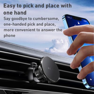 Yesido C160 Magnetic Car Phone Holder - ستاند سيارة - ذراع طويل - مغناطيس - دوران 360 درجه - مناسب لجميع انواع الاجهزة