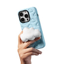 Casetify Grippy Case for iPhone 15 Pro (Marshmallow Cloud)[C] - كفر حماية عالية - مسكة