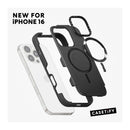 Casetify Magsafe Force Case for iPhone 16 Pro / 16 Pro Max Black [C] - كفر حماية عالية - ماق سيف - اسود