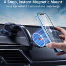 Choetech Magnetic Car Mount (Black) [C] ستاند سيارة  - مناسب لجميع انواع الاجهزة - ماق سيف - مغناطيس