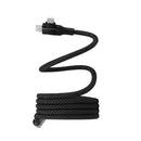Torrii 60W CiCi Multi-function Magnetic Cable 1M – Black [BU] - سلك شحن - 2 في 1 - تايب سي الي  تايب سي + ايفون - طول 1 متر - قوة 60واط - كفالة 12 شهر