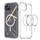 DUX DUCIS - Clin Mag Series Clear Case with MagSafe for iPhone - كفر حماية عالية - شفاف - ماغ سيف