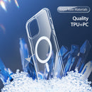 DUX DUCIS - Clin Mag Series Clear Case with MagSafe for iPhone - كفر حماية عالية - شفاف - ماغ سيف