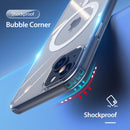 DUX DUCIS - Clin Mag Series Clear Case with MagSafe for iPhone - كفر حماية عالية - شفاف - ماغ سيف