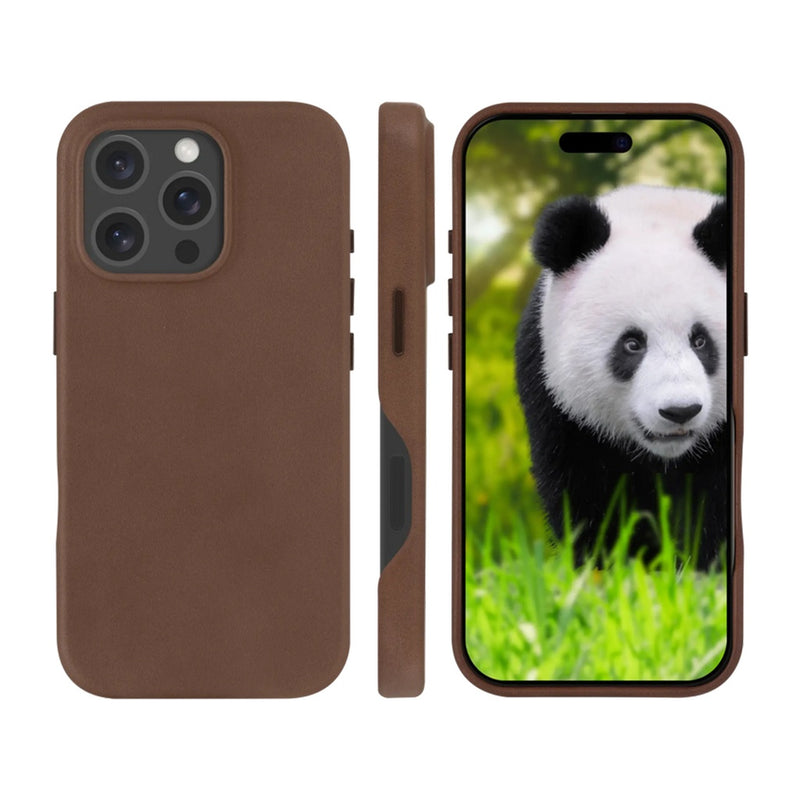 Dbramante Roskilde_2 MagSafe Case for iPhone 16 Pro/16 Pro Max (Dark Tan) [C] كفر حماية عالية - ماق سيف