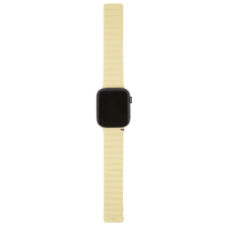 Decoded Silicone Magnet Traction Lite Strap for Apple Watch (Sweet Corn)49/46/45/44/42mm [C] - سير ساعة ابل