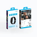 Pawa SprintFit Screenless Fitness Smart Bracelet - Black [O] - سوار ذكي - متابعة الصحة + النشاط البدني - كفالة 24 شهر
