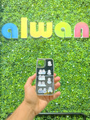 Noufa Mirror Case with Your Customization Picture - كفر مراية - الكفر + التصميم + الطباعة - سيتم التواصل معكم لتحديد الكلمات والالوان والصور