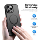 DUX DUCIS Yind Series MagSafe Case for iPhone 16/16 Plus/16 Pro/16 Pro MAX - Black -  كفر حماية عالية - مع ماغ سيف