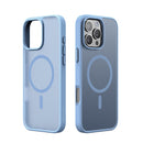 DUX DUCIS Yind Series MagSafe Case for iPhone 16/16 Plus/16 Pro/16 Pro MAX - Light Blue -  كفر حماية عالية - مع ماغ سيف