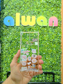 Noufa Clear Phone Case - كفر شفاف مع صور وعبارات من اختياركم حسب الرغبة - سيتم التواصل معاكم لارسال الصور