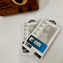 Elephant Horn Barrier Series Clear Sreen Protector with Clear Applicator Case for iPhone - كفر حماية عالية + حماية شاشة - شفاف