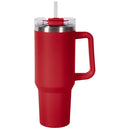 Fifty Fifty Insulated Mug 1.1L (Garnet) [C] - مطارة حافظة للحرارة + عود + مسكه