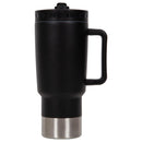 Fifty Fifty Insulated Mug 887ML (Black) [C] - مطارة حافظة للحرارة + عود + مسكه