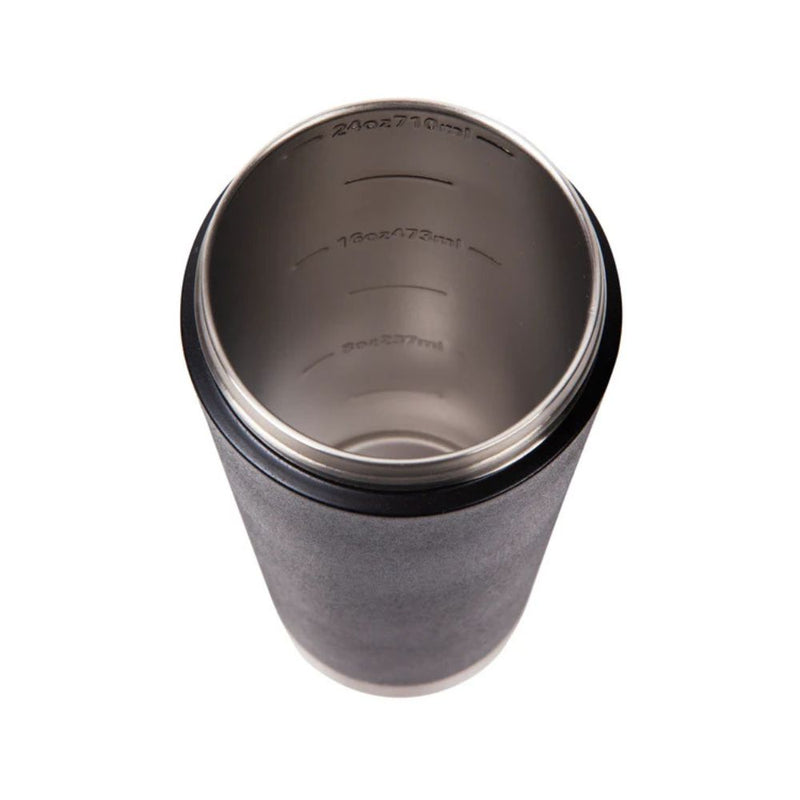 Fifty Fifty Vacuum Insulated Shaker Bottle 750ML (Matte Black) - مطارة حافظة للحرارة