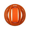 Rocket Magnetic Phone Grip With Stand Holder Orang [H] - مسكة - سيليكون + ستاند - خاصية الماغ سيف