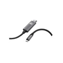 Green Lion 4K USB-C to HDMI Cable - Black - وصلة تلفزيون لاجهزة الاندرويد و ايفون 15/16/17 - تايب سي - من الجهاز الى التلفزيون مباشرة