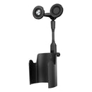 Green Lion Duo Mag 2-In-1 Car Cup Holder - Black - Black - ستاند سيارة - مكان الكوب - دوران 360 درجة - ذراع طويل