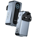 Green Lion Evera 15000mAh Power Bank & Charger - Gray - بطارية متنقلة + شاحن حائط دولي - جرين ليون - سعة 15000 - شاشة رقمية - قوة 65 واط + منفذ شحن تايب + منفذ شحن يو اس بي - كفالة 12 شهر