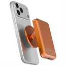 Green Lion Grip Mag 5000mAh Power Bank PD 30W - White Orange - بطارية متنقلة ماق سيف - قوة 5000 - 1 منفذ تايب سي - شاشة رقمية - كفالة 24 شهر