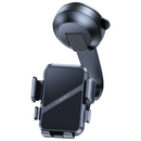 Green Lion GX-74 Suction Phone Holder 4.7'' - 6.9'' Devices - Black - ستاند سيارة - مناسب لجميع انواع السيارات
