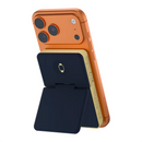 Green Lion MIRROR MAG 5000mAh Power Bank - Blue - بطارية متنقلة + مراية + ستاند + شحن ساعة ابل  + 1 منفذ تايب سي - سعة 5000 ملي أمبير - كفالة 12 شهر