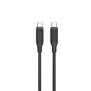 Green Lion USB-C to USB-C PVC Cable 1M 60W - Black - سلك شحن - روكيت -  تايب سي - طول 1متر - كفالة 12 شهر