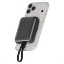 Green Lion Revon 10000mAh Power Bank - Black - بطارية متنقلة - جرين ليون - سعة 10000 - ماق سيف - قوة 15 واط + منفذ شحن تايب سي 20 واط - شاشة رقمية - كفالة 12 شهر