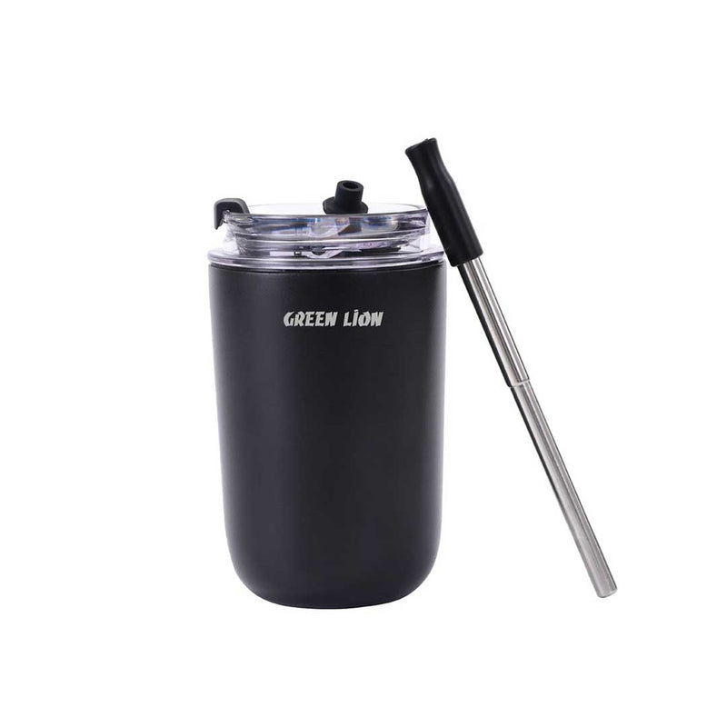 Green Lion Vacuum Travel Mug Lite - 280 ML - كوب حافظ للحرارة - مناسب للسفر والرحلات