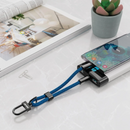 Green Lion Keychain lanyard USB-C to USB-C 60W - Blue - سلك شحن - تايب سي - الى تايب سي - طول 30 سم