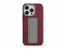 Grip with Case and Grip Horizontal, Vertical and Magnetic Stand Wine Red [H] - كفر حماية مع مسكة وستاند جانبي ورأسي ومغناطيس للسيارة