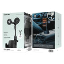 Green Lion Duo Mag 2-In-1 Car Cup Holder - Black - Black - ستاند سيارة - مكان الكوب - دوران 360 درجة - ذراع طويل
