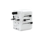 Green Lion 12W Universal Travel Adapter white - بلاك حائط دولي للسفر - 3 مخارج - كفالة 18 شهر