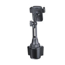 Green Lion GX-72 Car Cup Phone Holder 2.5'' - 4.0'' - Black - ستاند سيارة - مكان الكوب - دوران 360 درجة - ذراع طويل