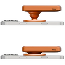 Green Lion Grip Mag 5000mAh Power Bank PD 30W - White Orange - بطارية متنقلة ماق سيف - قوة 5000 - 1 منفذ تايب سي - شاشة رقمية - كفالة 24 شهر