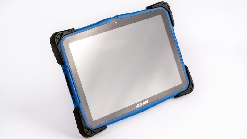 Green Lion Kids Tablet 10.1" 2GB+32GB – blue - تابلت اطفال - واي فاي + شريحة اتصال - حمايه + ستاند - مساحة 32 قيقا