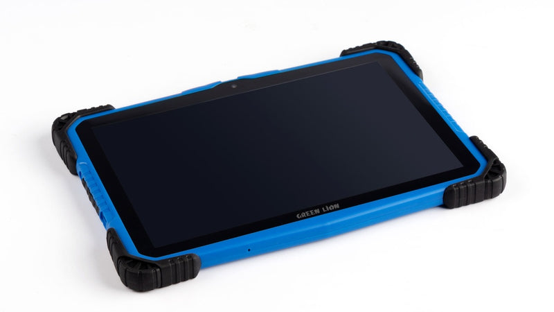 Green Lion Kids Tablet 10.1" 2GB+32GB – blue - تابلت اطفال - واي فاي + شريحة اتصال - حمايه + ستاند - مساحة 32 قيقا