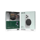 Green Lion MAG Power 3000mAh Power Bank - Black - بطاريه متنقلة - سعة 3000 ألاف - جرين + شحن ماغ سيف قوة 10 واط  -  سلك شحن  تايب سي + سلك شحن  ايفون + سلك يو اس بي اي - شاشة رقمية